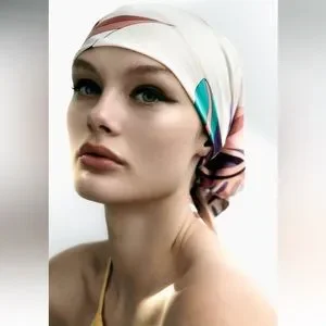 Zara satin effect head wrap Zara | Accessories | Sale Zara Satin Effect Printed  main image 2